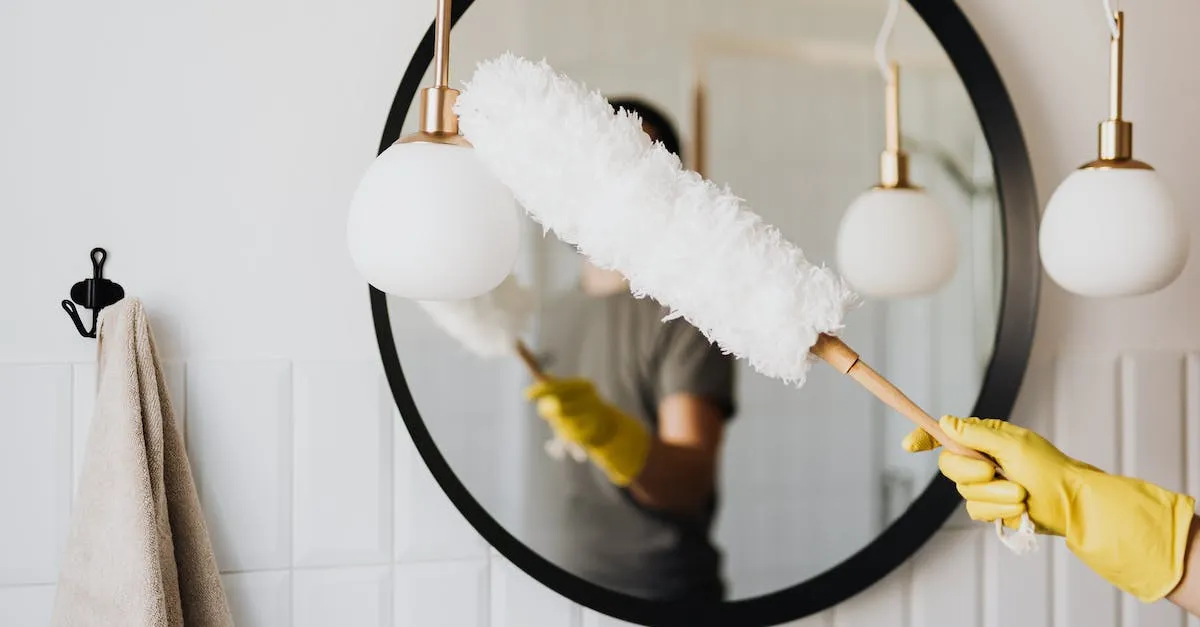 Simple cleaning routine schedule